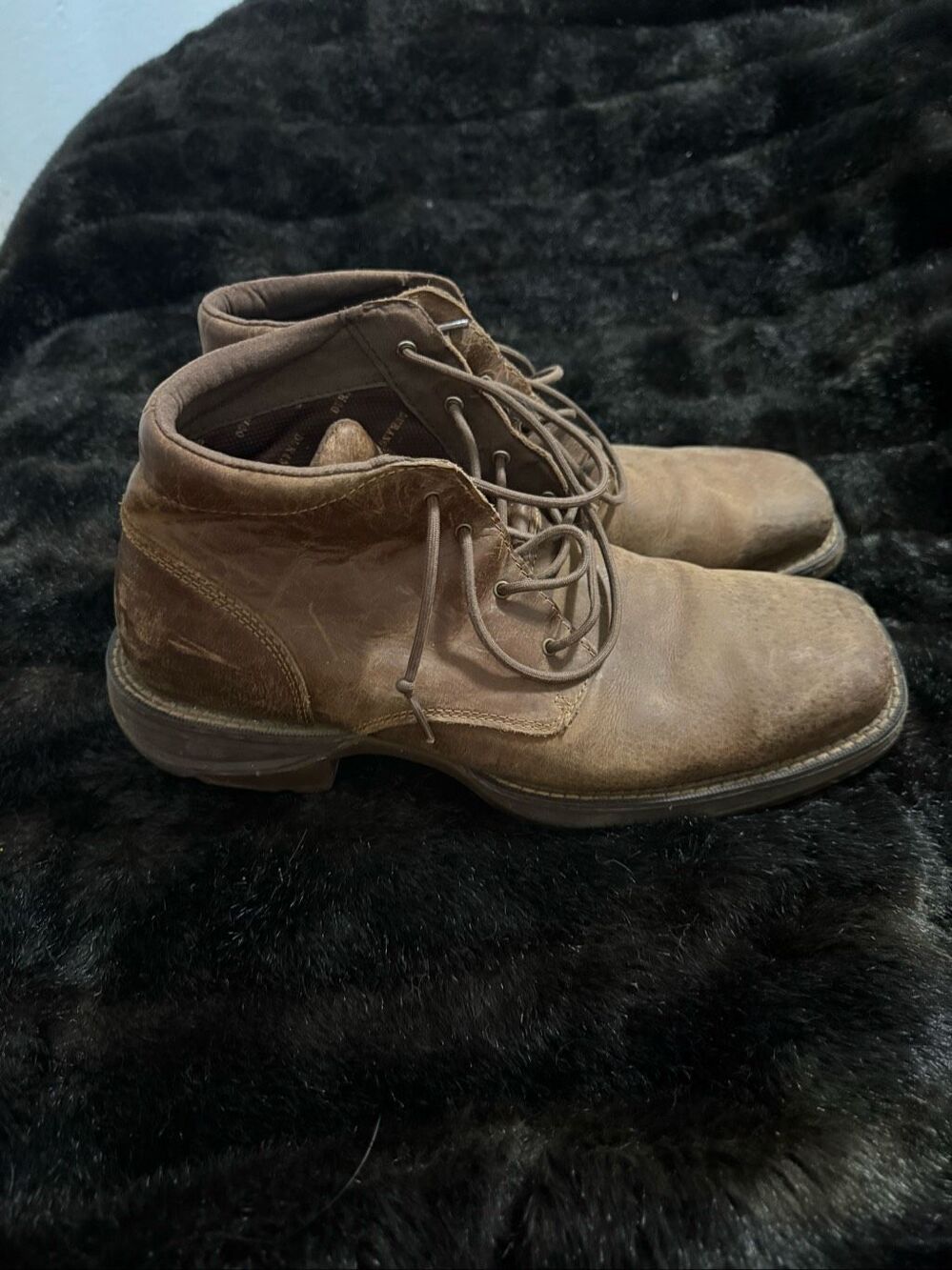 Durango Men's Red Dirt Rebel Square Toe Chukka boots shoes 11.5